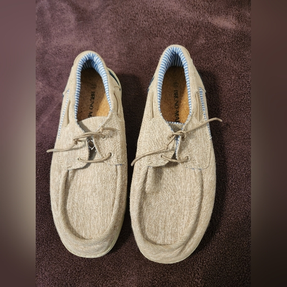 Bruno Marc Men’s Slip-on Canvas Loafers Casual Boat Shoes - Picture 3 of 4
